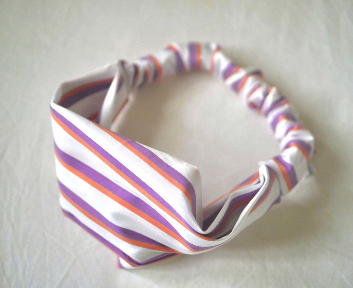 Hairband - Purple striped