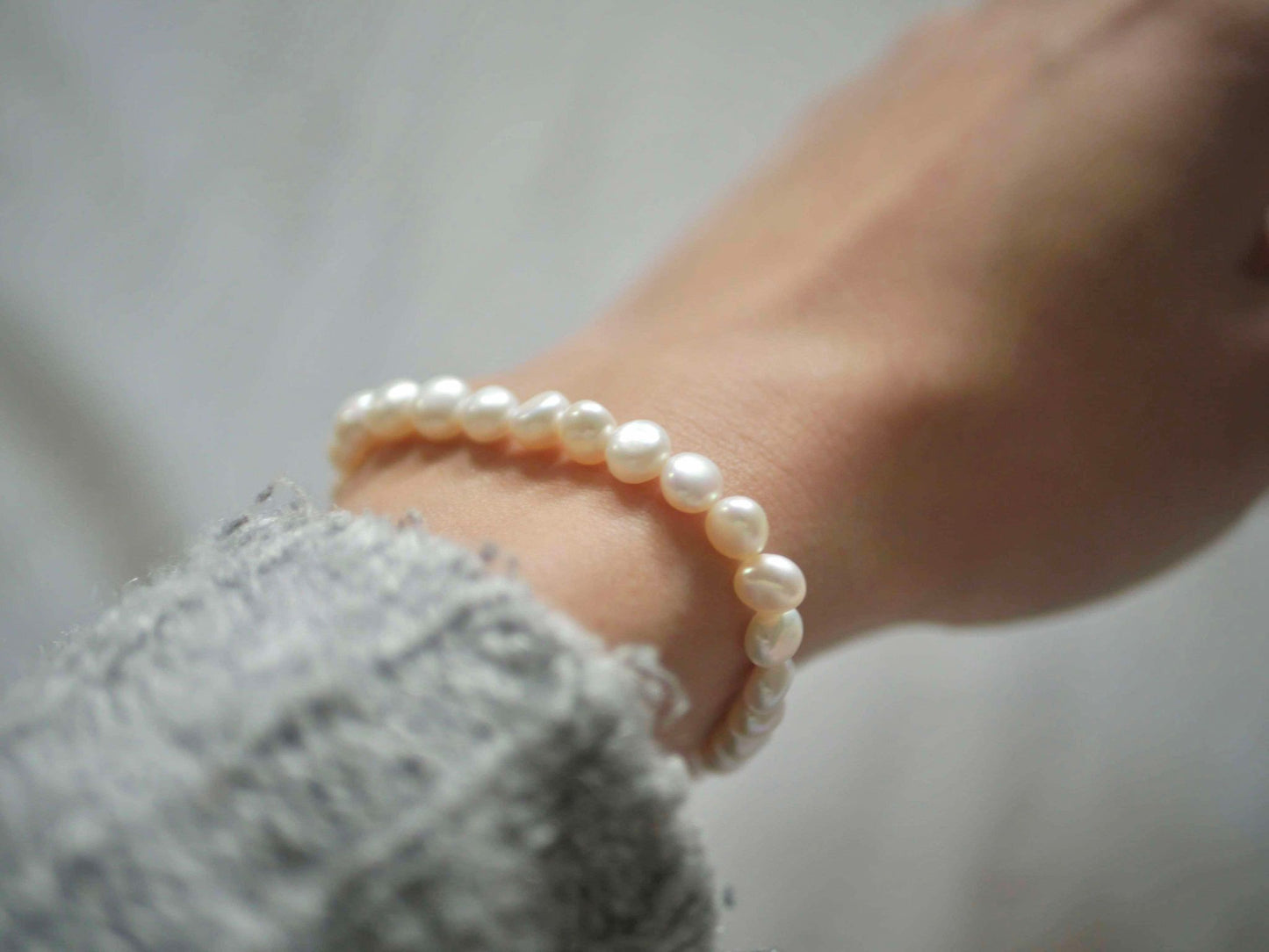 Bracelet en perle d'eau douce