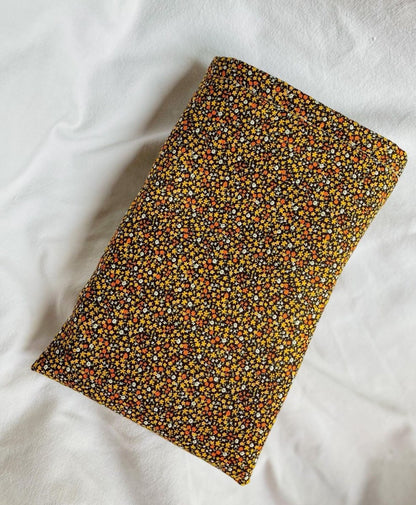 Pochette pour livre de poche - Liberty Jaune - Les créations de Mae