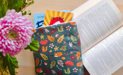 Pochette pour livre de poche - Renard - Les créations de Mae